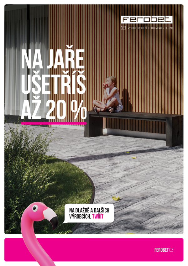 Ferobet 2025: Na jaře ušetříš až 20 %